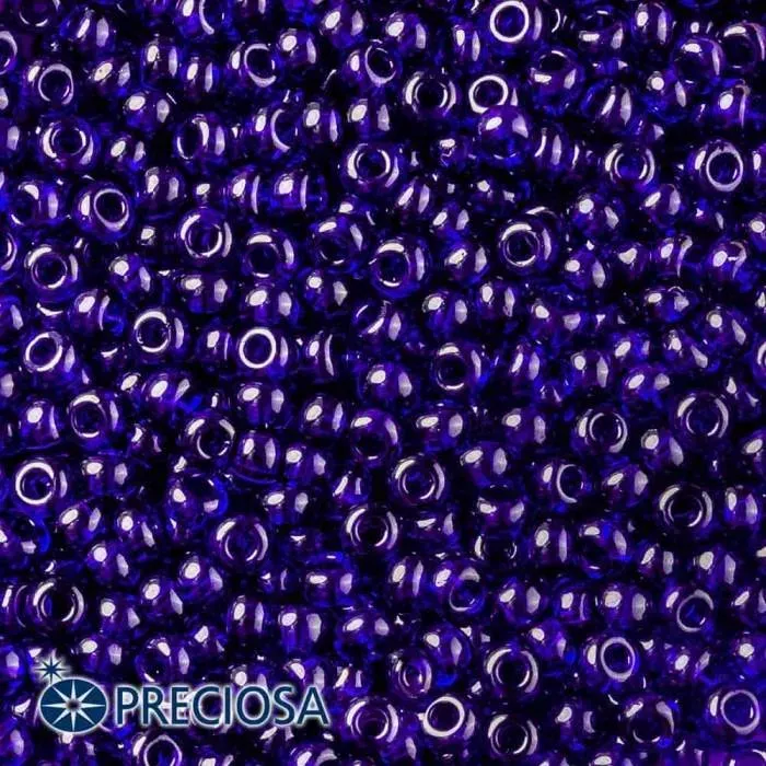 Preciosa Round Seed Beads 30100 10/0 3.5 Oz