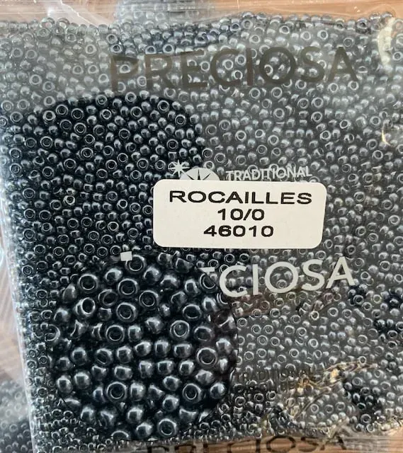 Preciosa Round Seed Beads 46010 10/0 3.5 Oz