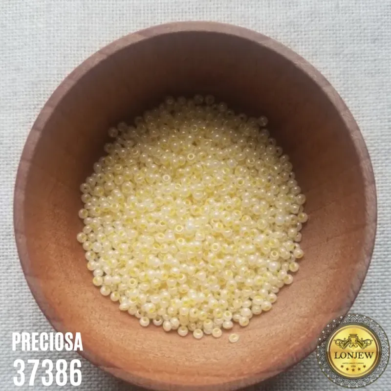 Preciosa Round Seed Beads 37386 10/0 3.5 Oz