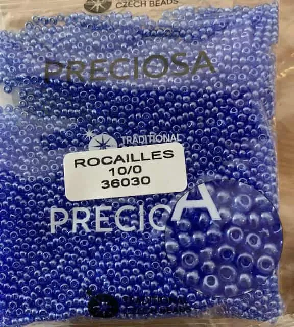 Preciosa Round Seed Beads 36030 10/0 3.5 Oz