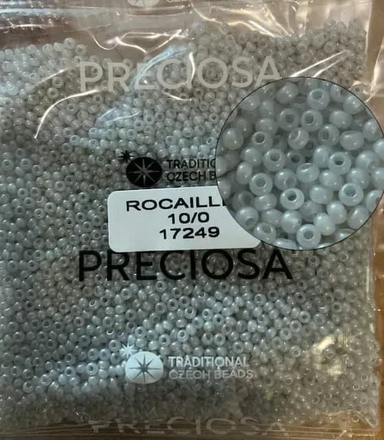 Preciosa Round Seed Beads 17249 10/0 3.5 Oz