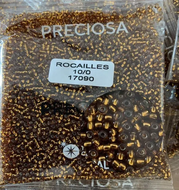 Preciosa Round Seed Beads 17090 10/0 3.5 Oz 3