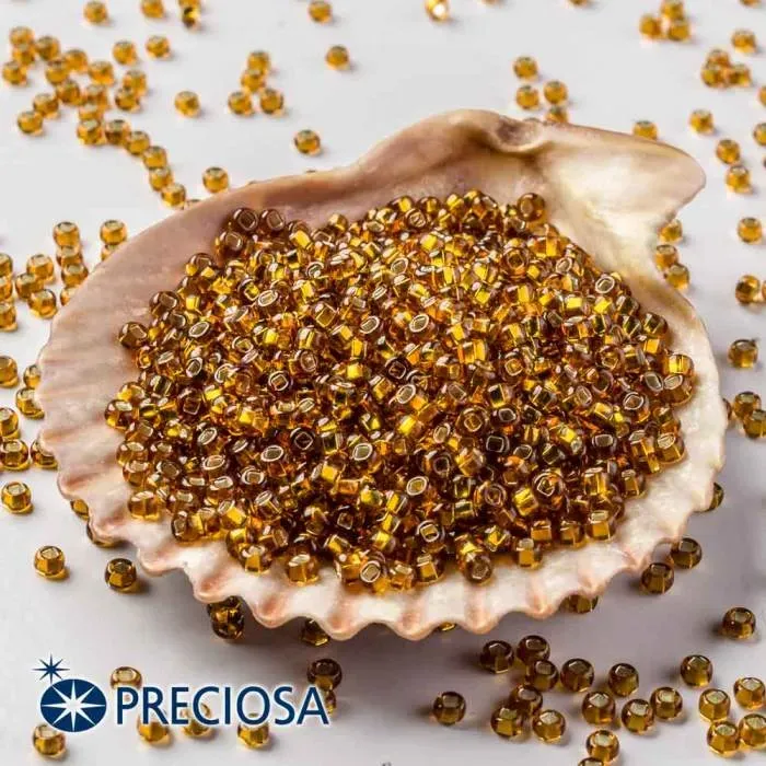 Preciosa Round Seed Beads 17090 10/0 3.5 Oz