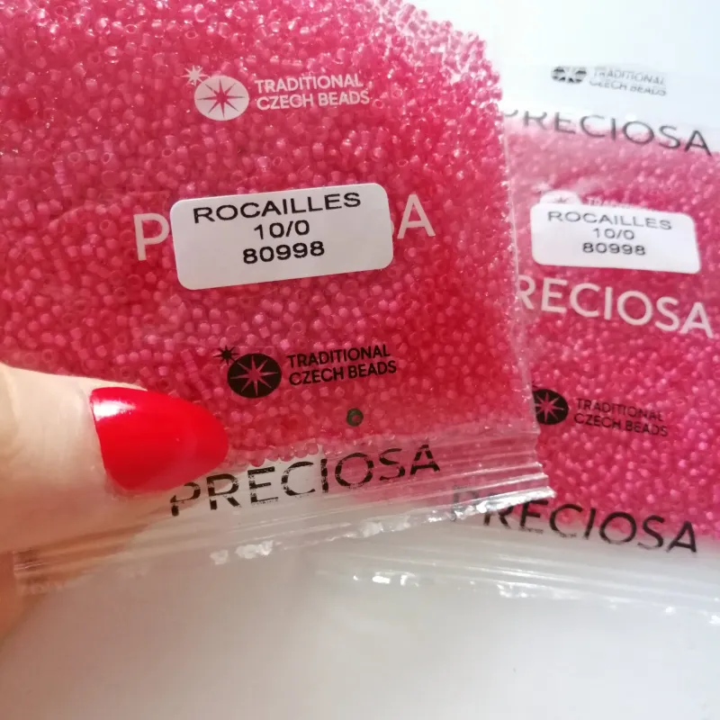 Preciosa Round Seed Beads 80998 10/0 3.5 Oz 5