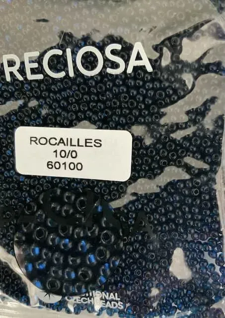 Preciosa Round Seed Beads 60100 10/0 3.5 Oz 3