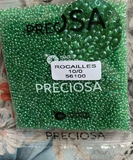 Preciosa Round Seed Beads 56100 10/0 3.5 Oz 2