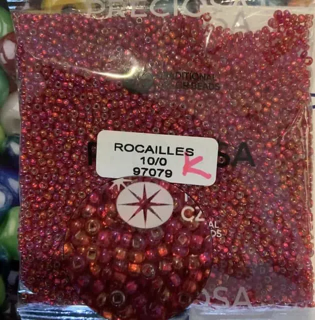 Preciosa Round Seed Beads 97079 10/0 3.5 Oz Square 3
