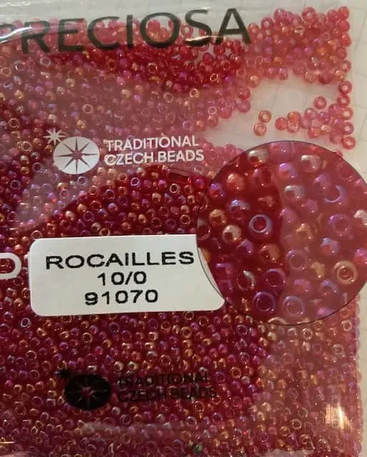 Preciosa Round Seed Beads 91070 10/0 3.5 Oz 3