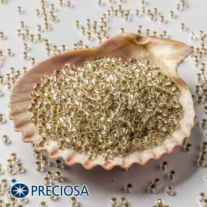 Preciosa Round Seed Beads 68106 10/0 3.5 Oz
