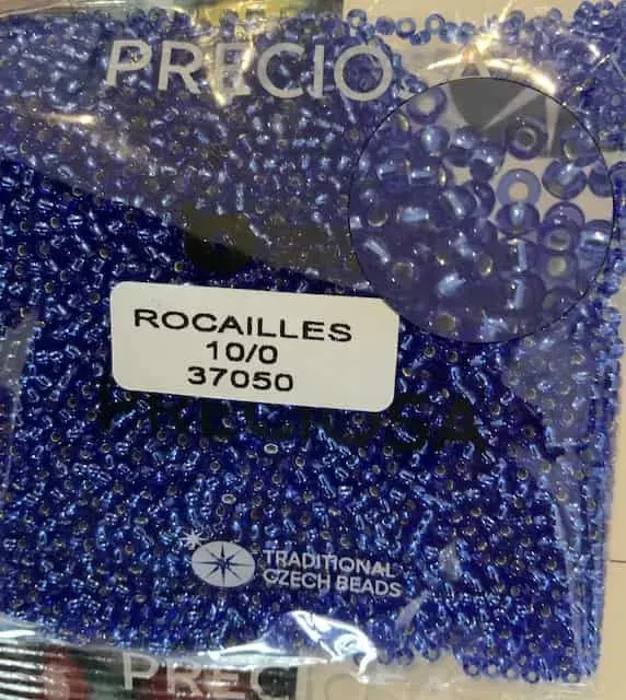 Preciosa Round Seed Beads 37050 10/0 3.5 Oz