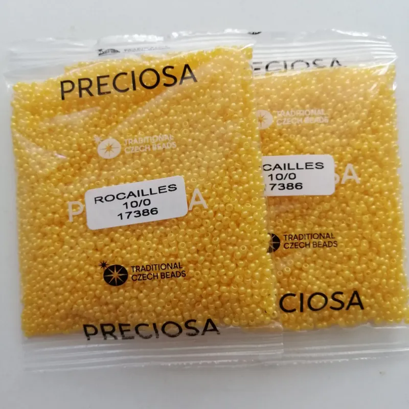 Preciosa Round Seed Beads 17386 10/0 3.5 Oz 2