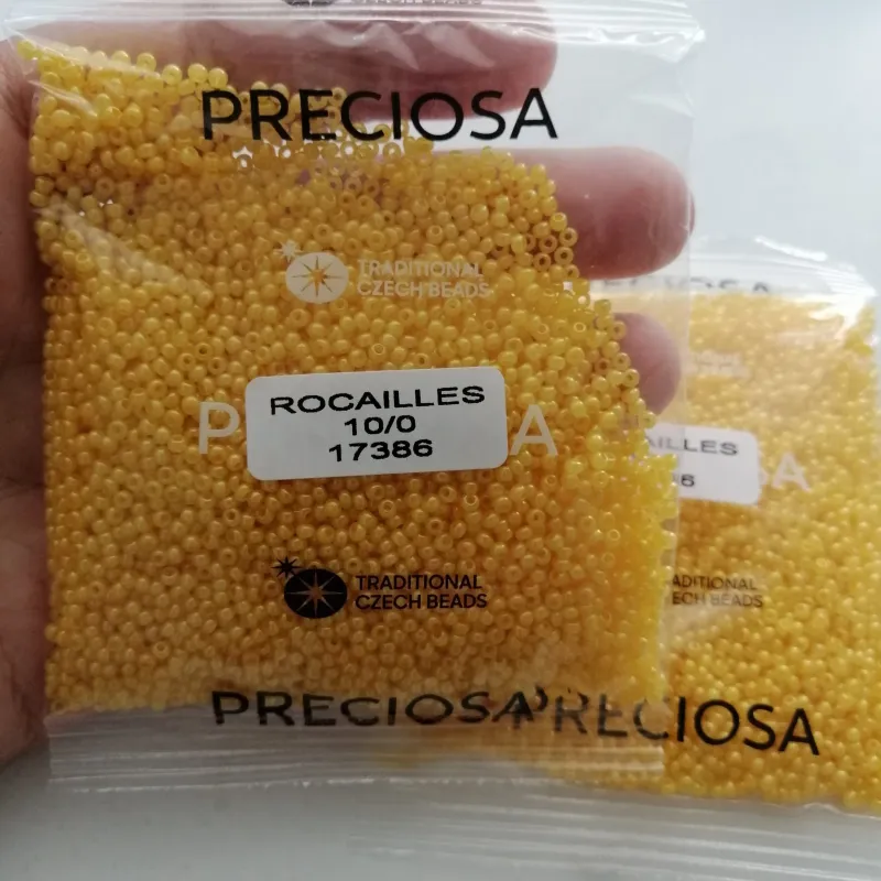 Preciosa Round Seed Beads 17386 10/0 3.5 Oz 3
