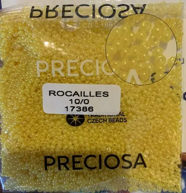 Preciosa Round Seed Beads 17386 10/0 3.5 Oz 4