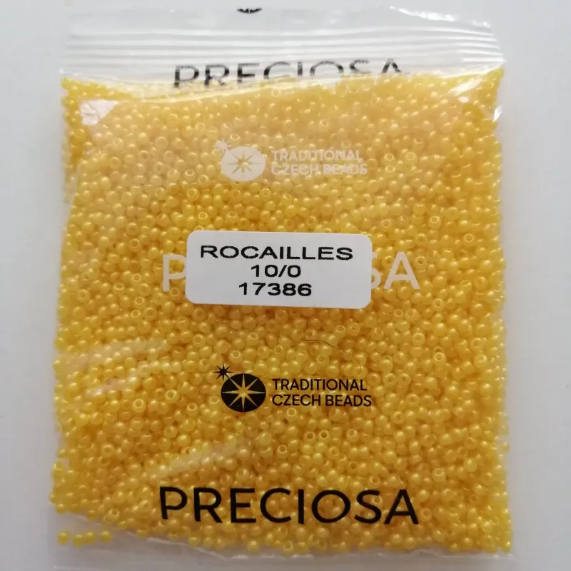 Preciosa Round Seed Beads 17386 10/0 3.5 Oz