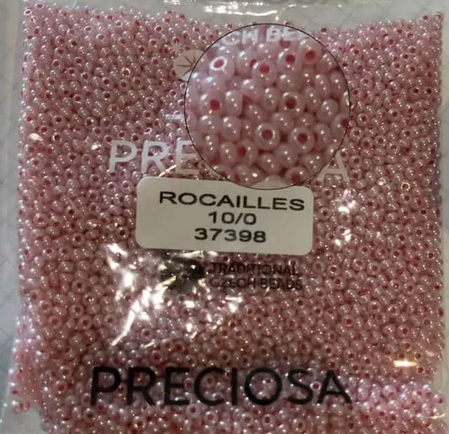 Preciosa Round Seed Beads 37398 10/0 3.5 Oz 2