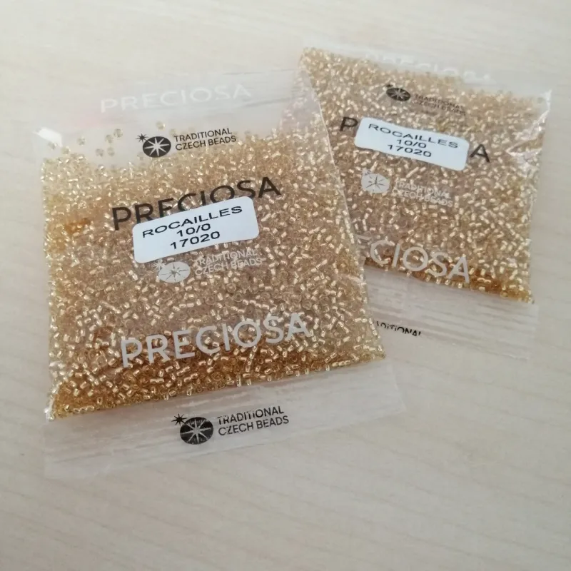 Preciosa Round Seed Beads 17020 10/0 3.5 Oz 10