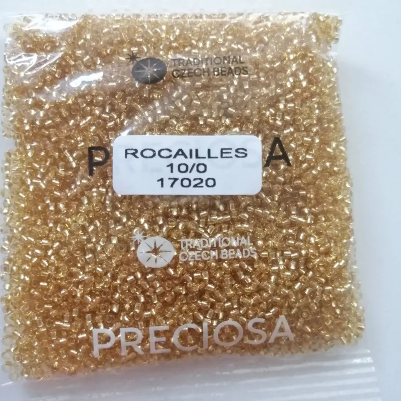 Preciosa Round Seed Beads 17020 10/0 3.5 Oz 4