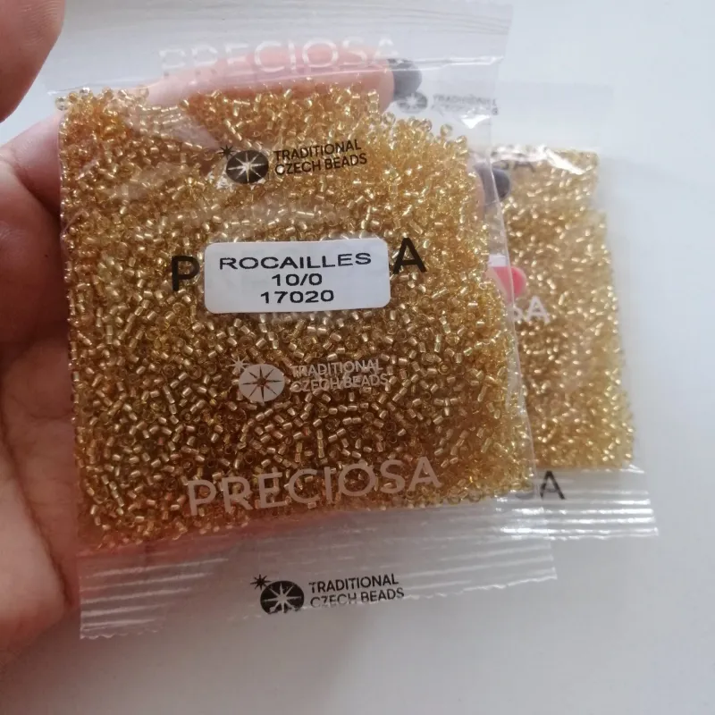 Preciosa Round Seed Beads 17020 10/0 3.5 Oz 5