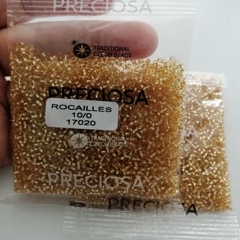 Preciosa Round Seed Beads 17020 10/0 3.5 Oz 6