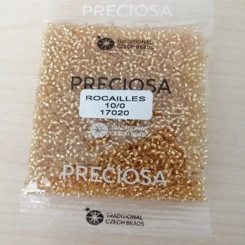 Preciosa Round Seed Beads 17020 10/0 3.5 Oz 8