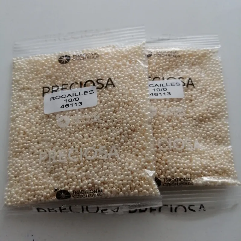 Preciosa Round Seed Beads 46113 10/0 3.5 Oz 2