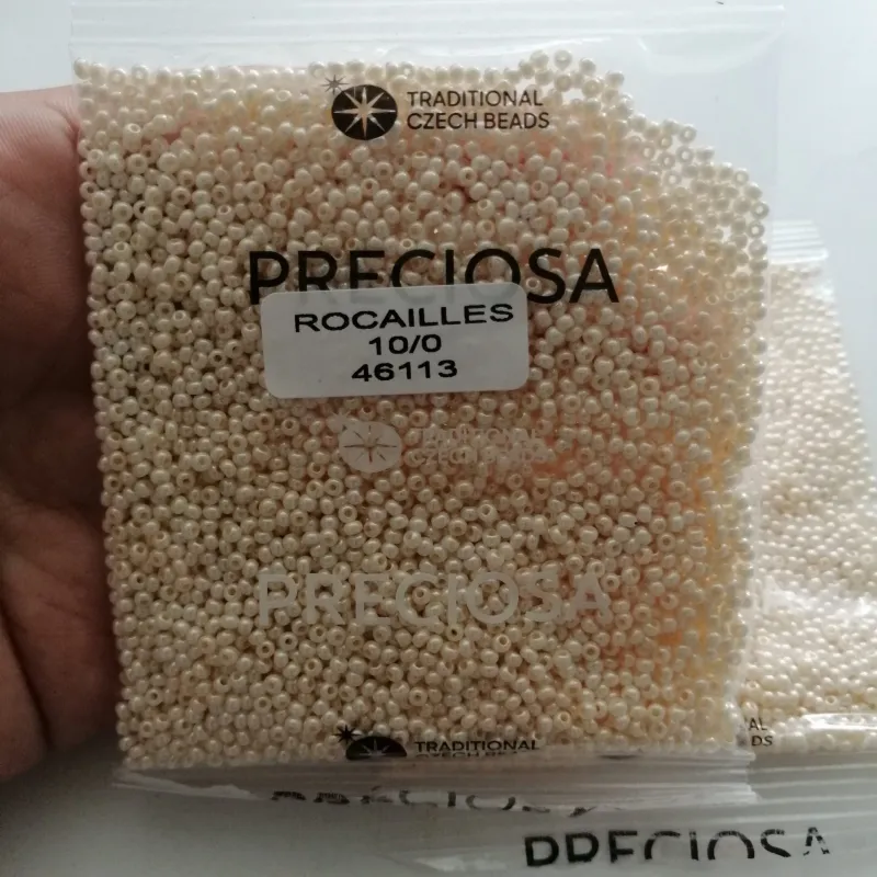 Preciosa Round Seed Beads 46113 10/0 3.5 Oz 3