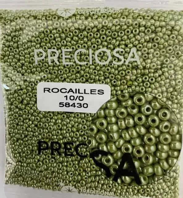 Preciosa Round Seed Beads 58430 10/0 3.5 Oz 10