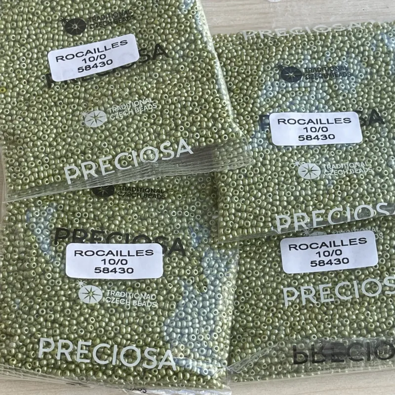 Preciosa Round Seed Beads 58430 10/0 3.5 Oz 2
