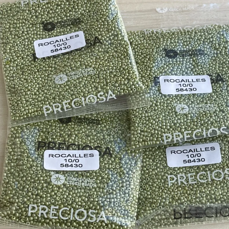 Preciosa Round Seed Beads 58430 10/0 3.5 Oz 3