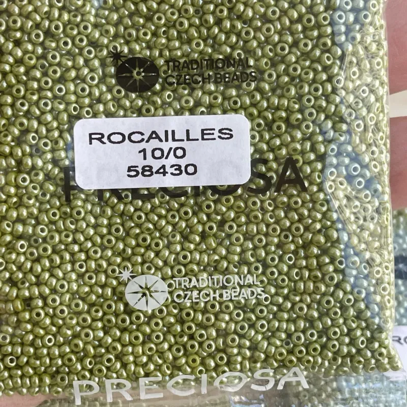Preciosa Round Seed Beads 58430 10/0 3.5 Oz 4