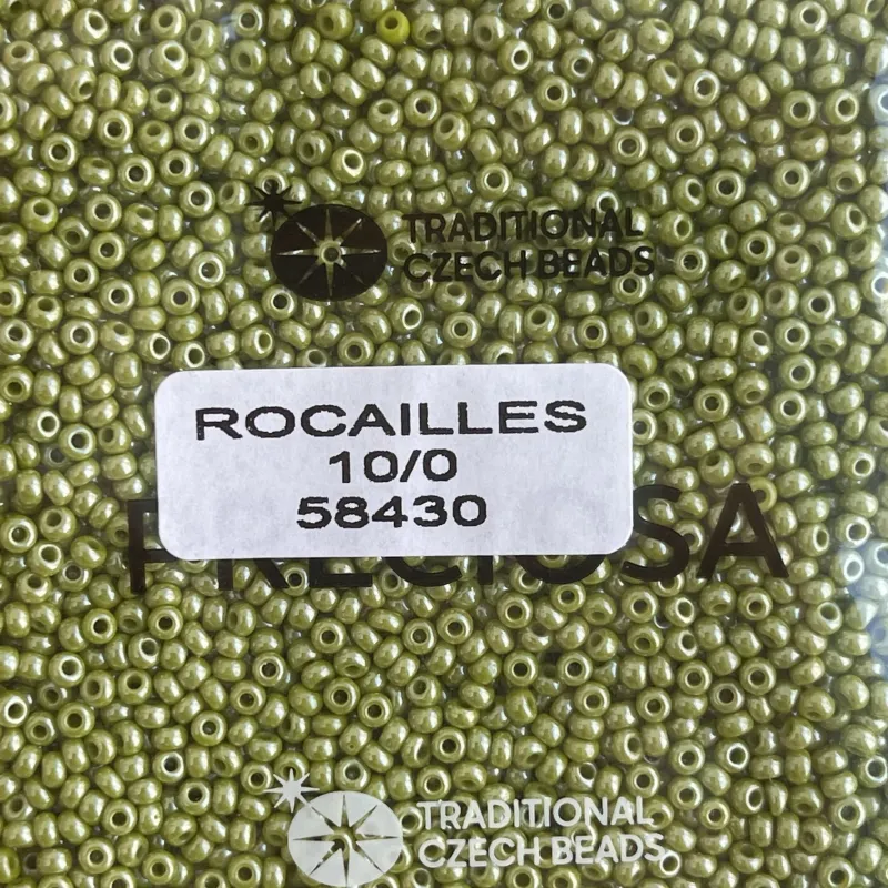 Preciosa Round Seed Beads 58430 10/0 3.5 Oz 5
