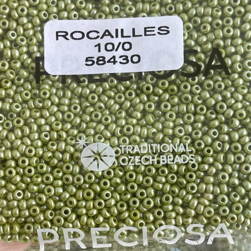 Preciosa Round Seed Beads 58430 10/0 3.5 Oz
