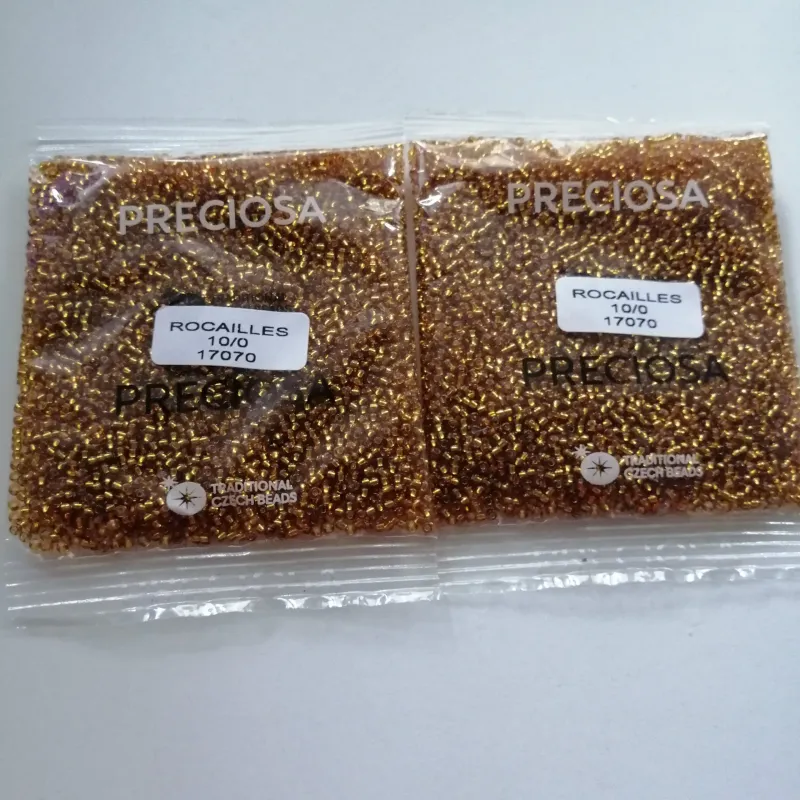 Preciosa Round Seed Beads 17070 10/0 3.5 Oz 3