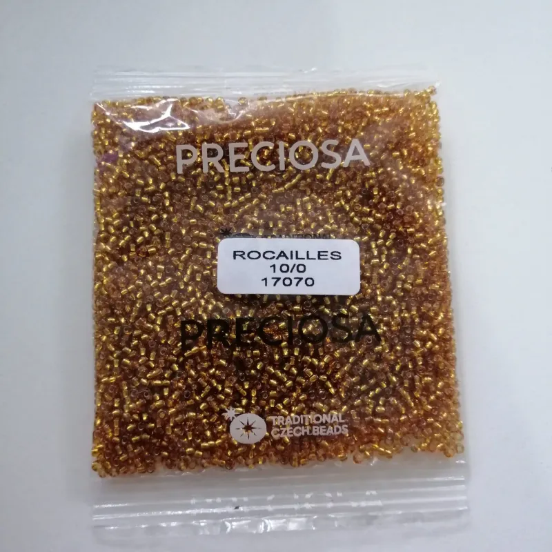 Preciosa Round Seed Beads 17070 10/0 3.5 Oz