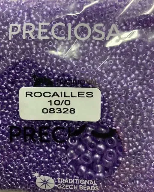 Preciosa Round Seed Beads 08328 10/0 3.5 Oz