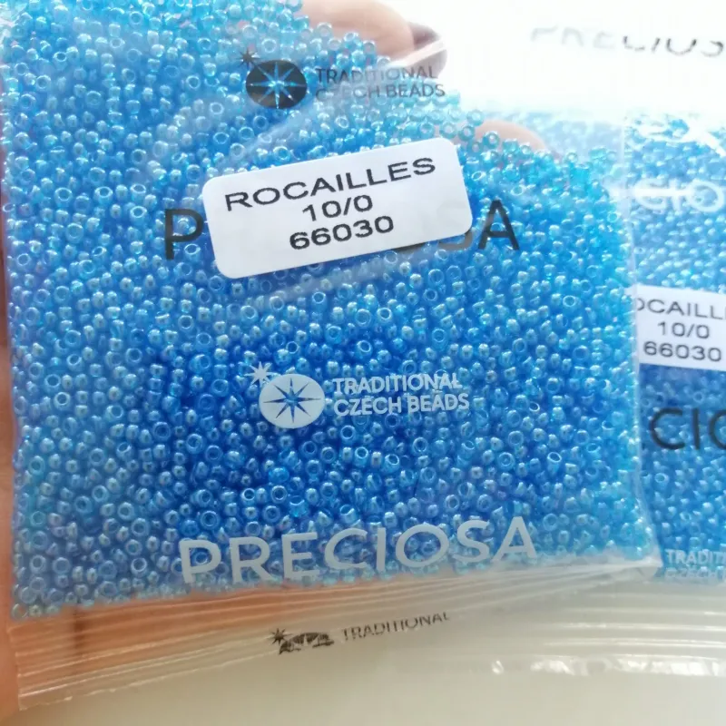 Preciosa Round Seed Beads 66030 10/0 3.5 Oz 4