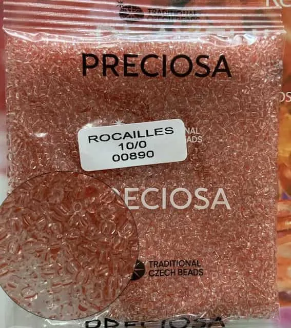 Preciosa Round Seed Beads 00890 10/0 3.5 Oz