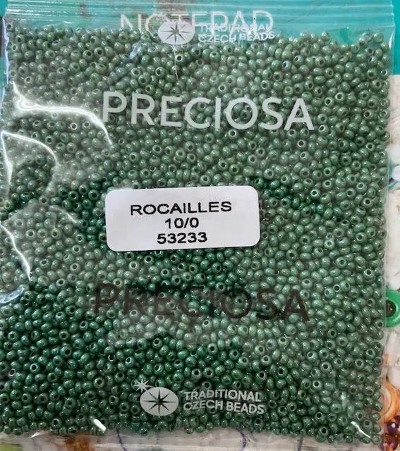 Preciosa Round Seed Beads 53233 10/0 3.5 Oz