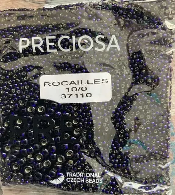 Preciosa Round Seed Beads 37110 10/0 3.5 Oz