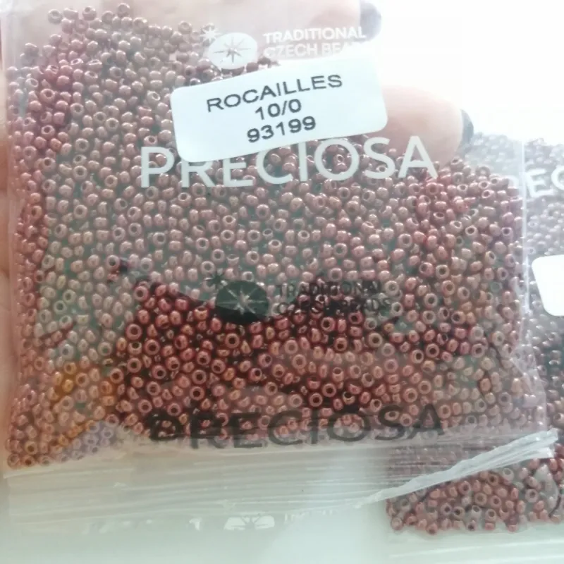 Preciosa Round Seed Beads 93199 10/0 3.5 Oz 2
