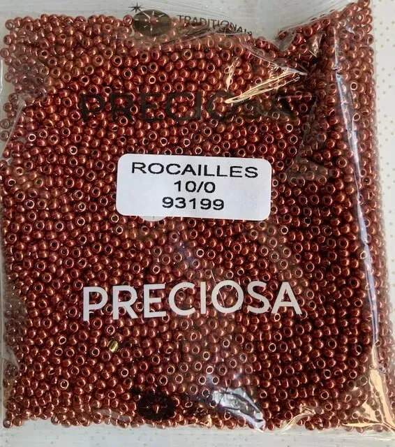 Preciosa Round Seed Beads 93199 10/0 3.5 Oz