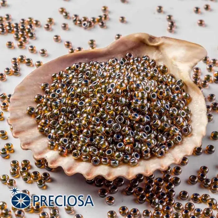Preciosa Round Seed Beads 91004 10/0 3.5 Oz
