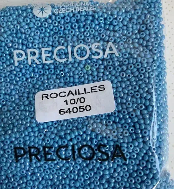 Preciosa Round Seed Beads 64050 10/0 3.5 Oz 3