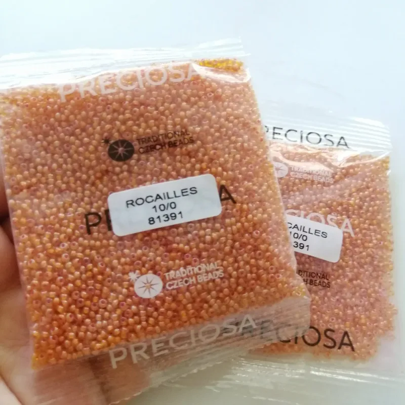 Preciosa Round Seed Beads 81391 10/0 3.5 Oz 2