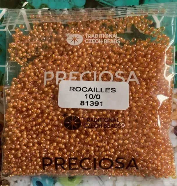 Preciosa Round Seed Beads 81391 10/0 3.5 Oz 3
