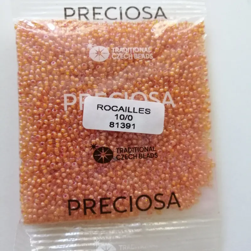 Preciosa Round Seed Beads 81391 10/0 3.5 Oz