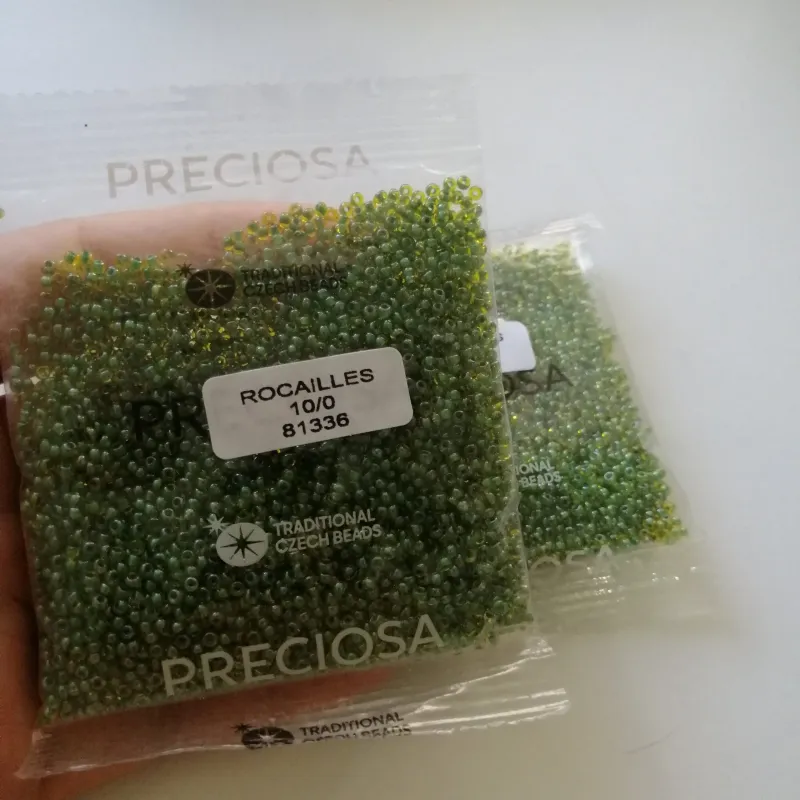 Preciosa Round Seed Beads 81336 10/0 3.5 Oz 2