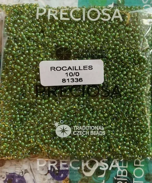Preciosa Round Seed Beads 81336 10/0 3.5 Oz 5