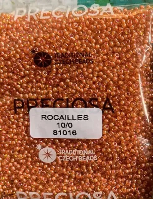 Preciosa Round Seed Beads 81016 10/0 3.5 Oz
