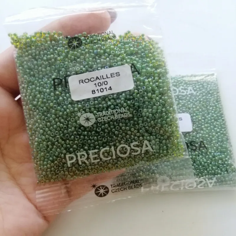 Preciosa Round Seed Beads 81014 10/0 3.5 Oz 2